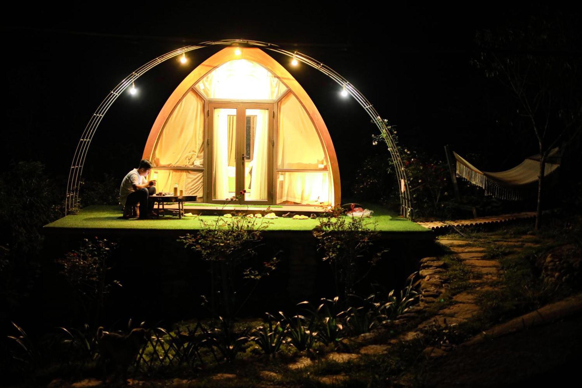 Ngu Chi Son Trekking Sapa Hotel Exterior photo